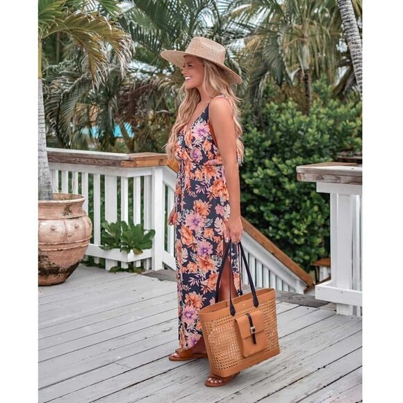 L*SPACE Kenzie Cover Up in Forget Me Not Floral Size Medium - Picture 1 of 12